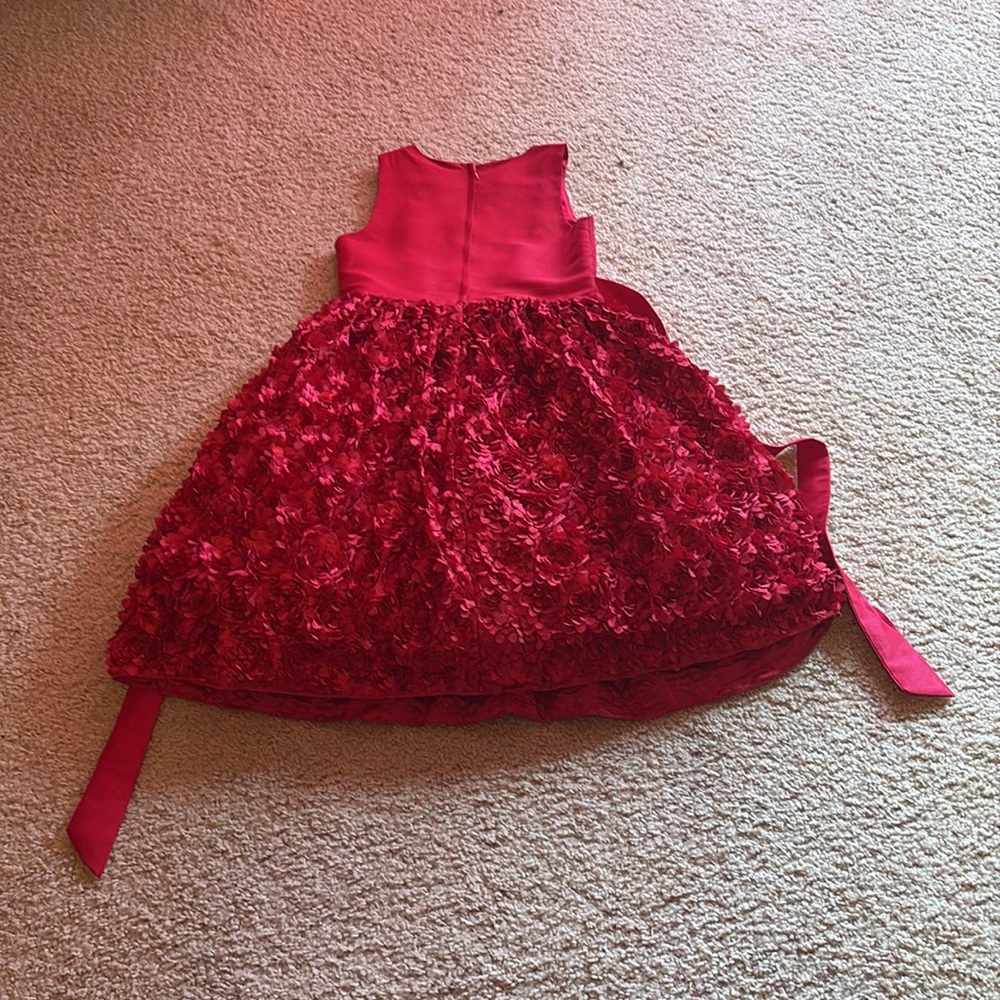 Ruby Red Dress - Picture 3 of 4